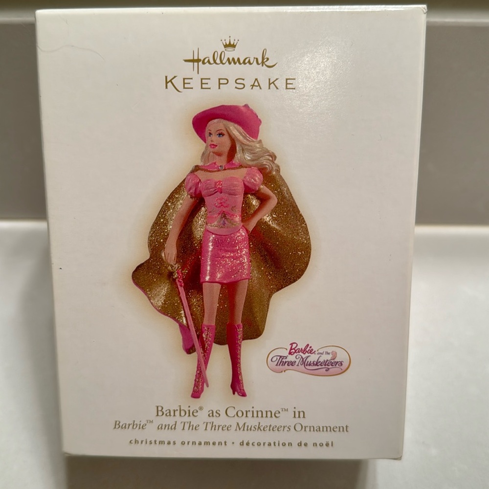 Barbie as Corinne in Barbie and The Three Musketeers Ornament